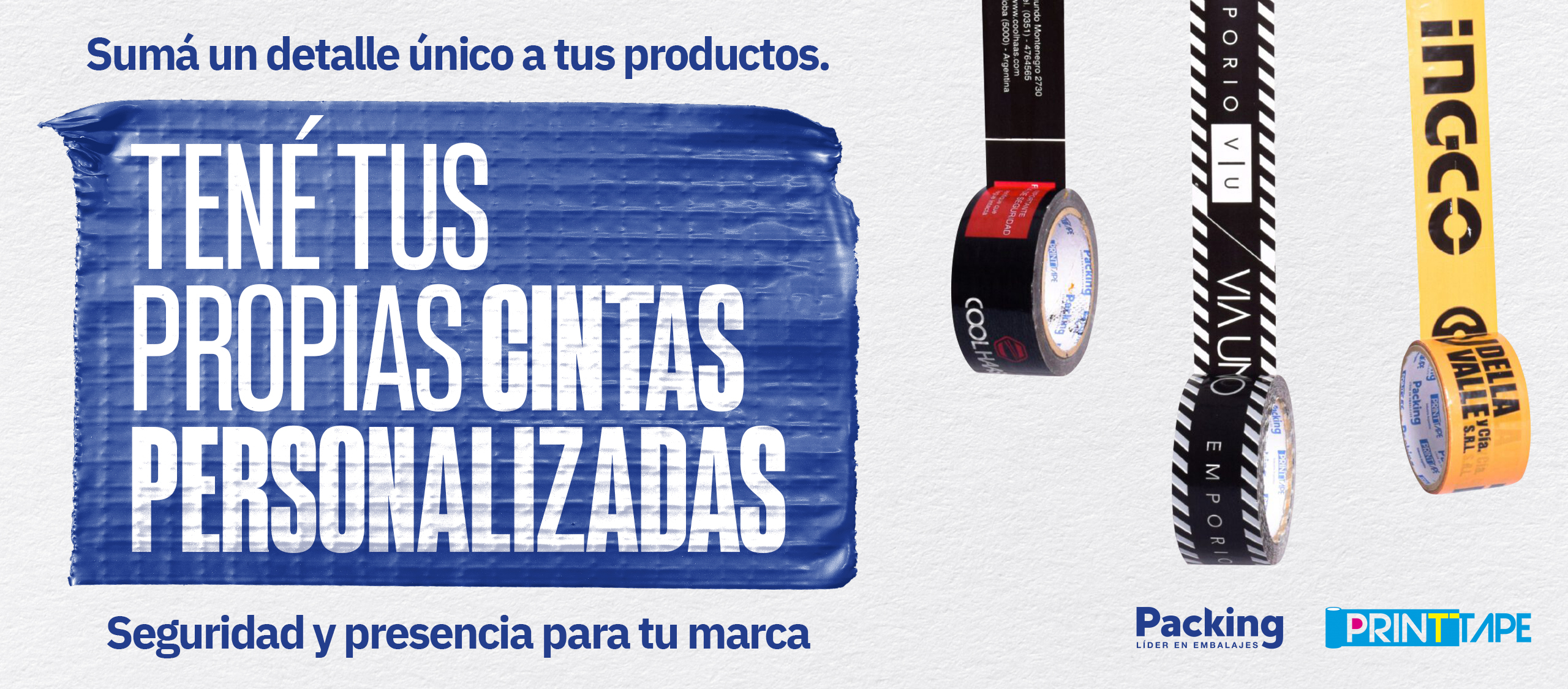 Packing banner cintas
