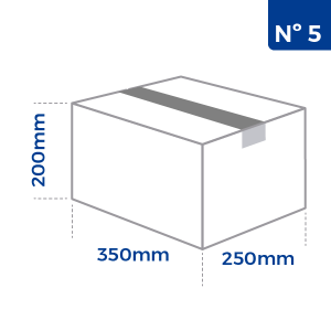 CAJA DE CARTÓN CORRUGADO MODELO 05