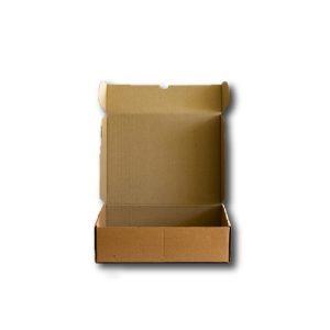 CAJA COFRE MARRÓN (G123) 315 MM X 250 MM X 90 MM